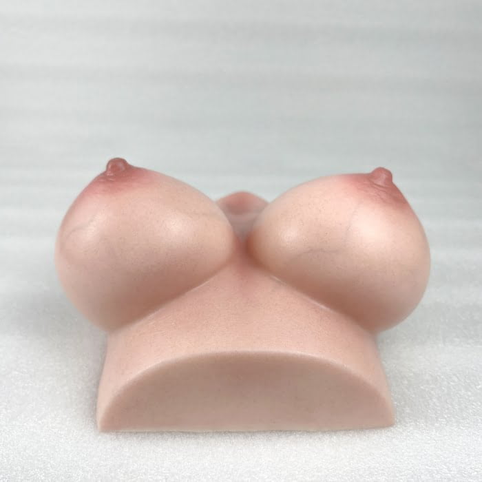 Realistic Silicone Sex Toy Breasts Masturbator – B53