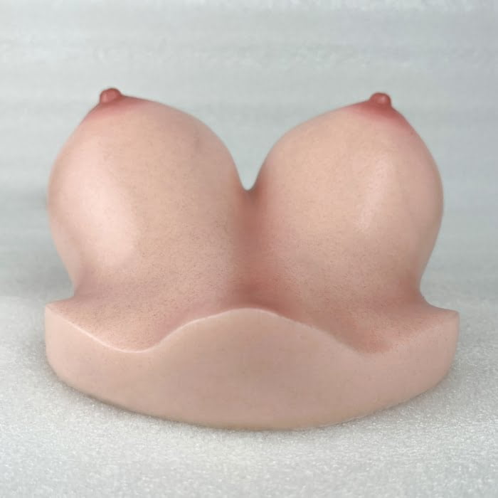 Realistic Silicone Sex Toy Breasts Masturbator – B53