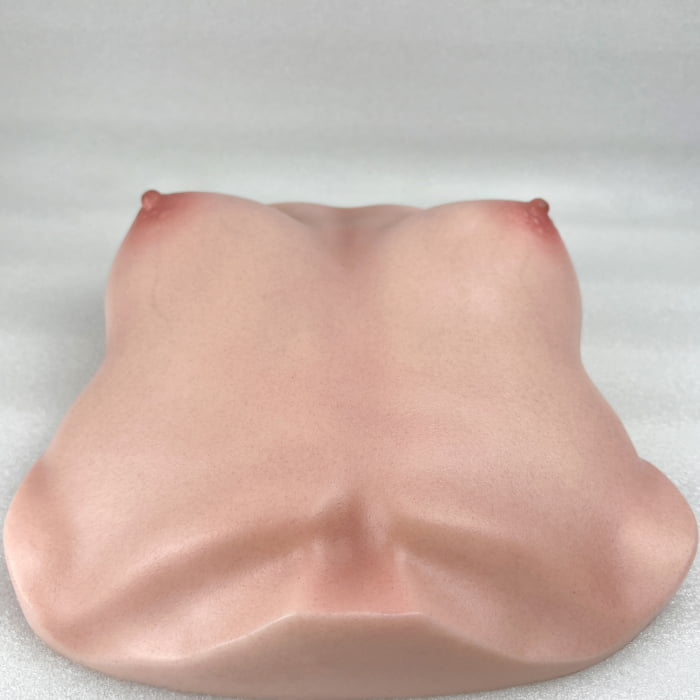 Lifelike Silicone Breasts Masturbator – B61