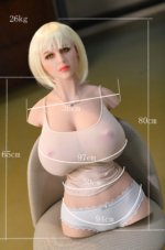 80cm Lifelike Torso Love Doll – Hana