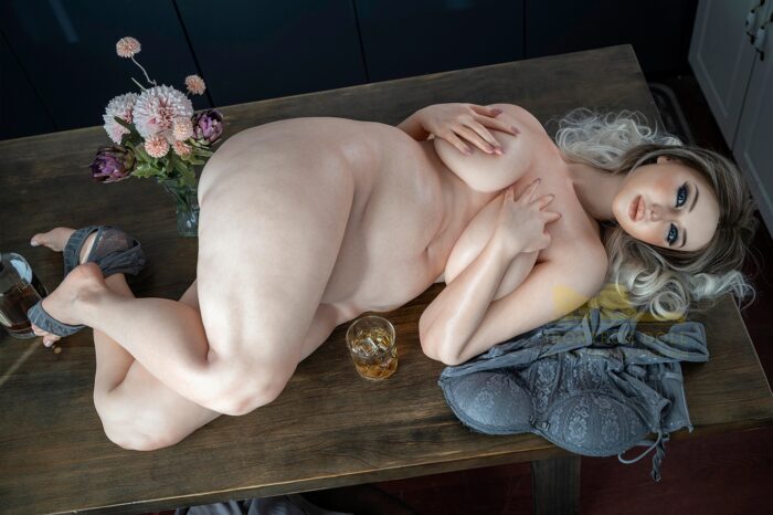 162cm Plump Mature BBW Sex Doll – Nellie