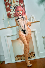 155cm Leopard Girl Furry Sex Doll – Lyora 155cm Leopard Girl Furry Sex Doll - Lyora - Image 2