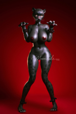 165cm Black Leopard Girl Fantasy Sex Doll – Velara2 165cm Black Leopard Girl Fantasy Sex Doll - Velara2 - Image 34