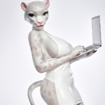 Snow Leopard Girl Fantasy Sex Doll
