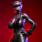 165cm Black Leopard Girl Fantasy Sex Doll – Velara2 Black Leopard Girl Fantasy Sex Doll